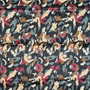 Foulards et écharpes - Foulard en soie multicolore 90x90 avec chalet et couleurs vives - L'OFFICIEL SRL