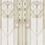 Decorative objects - Jay Geometric Art Nouveau Wallpaper - LA MAISON MURAEM