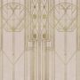 Decorative objects - Jay Geometric Art Nouveau Wallpaper - LA MAISON MURAEM