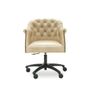 Chairs - Paris Chair Swivel Origins | Desk Chair capitonné option - CREARTE COLLECTIONS