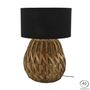 Table lamps - Braided bamboo table lamp  - AUBRY GASPARD
