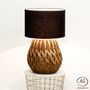 Table lamps - Braided bamboo table lamp  - AUBRY GASPARD