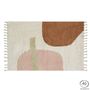 Contemporary carpets - Abstract Terracotta Rug - AUBRY GASPARD