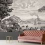 Other wall decoration - VUES D'ITALIE Monochrome scenic wallpaper   - LE GRAND SIÈCLE
