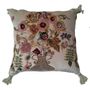 Coussins textile - Coussin floral - KANCHI BY SHOBHNA & KUNAL MEHTA