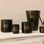 Decorative objects - Scented Candle Black/Gold 12x12 - Paris Collection - VEREMUNDO HOME