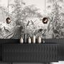 Other wall decoration - LE BRESIL Monochrome scenic wallpaper  - LE GRAND SIÈCLE