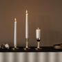 Customizable objects - LIND CURVE MODULAR CANDLEHOLDERS, CHROME - LIND DNA