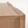 Commodes - Commode 3 tiroirs Rasha en contreplaqué de chêne finition naturelle 104 x 73 cm - KAVE HOME