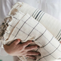 Linge de lit - PLAID DESSUS DE LIT  COTON HANDWOVEN - NADIA DAFRI PARIS