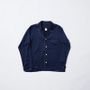 Homewear - Silk Pajama Shirt Elegant Navy - FOO TOKYO