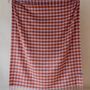 Throw blankets - Lambswool Gingham Blankets - THE TARTAN BLANKET CO.