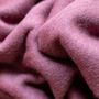 Throw blankets - Lambswool Blanket in Mulberry - THE TARTAN BLANKET CO.