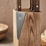 Ustensiles de cuisine - Ensemble de couteaux en bois de frêne Barbary & Oak Hoxton avec bloc - RKW LTD - BARBARY & OAK