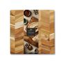 Ustensiles de cuisine - Planche à découper carrée Barbary & Oak Chevron Acacia - RKW LTD - BARBARY & OAK