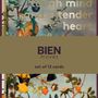 Card shop - Postcard set (12) with nature or quotes - BIEN MOVES