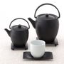 Tea and coffee accessories - Cast Iron Teapot/Marutsutsu/450cc/1100cc - CHUSHIN KOBO