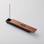 Decorative objects - Cast Iron Incense Holder with Wooden Lid/Genjikou/L - CHUSHIN KOBO