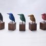 Decorative objects - Cast Iron Ornament/Kingfisher/s - CHUSHIN KOBO