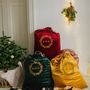 Autres décorations de Noël - Sac en velours de Noël - BETTY'S HOME