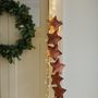 Guirlandes et boules de Noël - Guirlande d'étoiles en velours - BETTY'S HOME