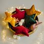 Guirlandes et boules de Noël - Pendentif étoile en velours - BETTY'S HOME