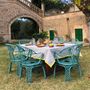 Table linen - Provence tablecloths Vallauris, Saint-Remy, Grasse rose & Grasse bleu  - AUTHENTIQUE LIVING