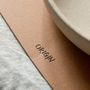 Placemats - Place Mats - Recycled Leather - Made in France - MAISON ORIGIN