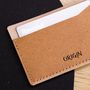 Leather goods - Card Holder - Recycled Leather - Made in France - MAISON ORIGIN