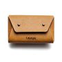 Leather goods - Change Purse - Recycled Leather - Made in France - MAISON ORIGIN