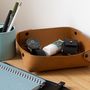 Caskets and boxes - Storage Box S, M, L - Recycled Leather Made in Europe - ORIGIN LAB