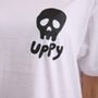 Apparel - Skull T shirt printed on front and back UPPY  - PLACE D' UJI