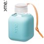 Gifts - SQUIREME. Y2  - The Cube - ENERGIZED HANDMADE PREMIUM QUALITY GLASS BOTTLE (370 ml /13 oz) SUSTAINABLE, PORTABLE - SQUIREME.