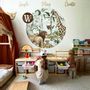 Children's decorative items - Savanna World In A Circle DEKORNIK - DEKORNIK