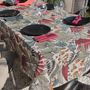 Linge de table textile - Nappe plastifiée Lombok - SUD ETOFFE