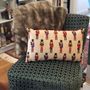 Cushions -    Nutcracker cushion with green or red velvet back - AUTHENTIQUE LIVING