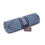 Throw blankets - The Signature Recycled Blanket - Blue/Midnight Blue - LA MAISON DE LA MAILLE