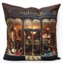 Fabric cushions - Cushions (cover) Paris Old Store front - MARON BOUILLIE