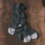 Socks - ORGANIC COTTON 100% RIBBED JAPANESE SOCKS - YAHAE