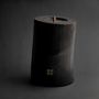 Design objects - VETIVER OCCULTATION | Indoor candle in burnt wood, beeswax and natural oils - WOOD MOOD
