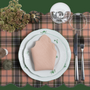 Christmas table settings - TARTAN COLLECTION - LA GALLINA MATTA