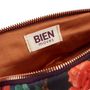 Clutches - Nylon-velvet pencil case with art  - BIEN MOVES