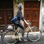 Sacs et cabas - Sac de vélo fait main « Urbana » en Cordura avec bretelles et ceinture réglables et étui pour ordinateur portable amovible - ELENA KIHLMAN