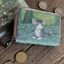 Leather goods - Art leather card  purse | Forêt  - WACHIFIELD