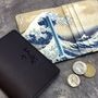 Leather goods - HOKUSAI leather card case - WACHIFIELD