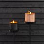 Outdoor decorative accessories - Outdoor Candle - Living by Heart - Black - KUNSTINDUSTRIEN