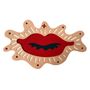 Other wall decoration - LIPS // tactile wall decoration - MINI ART FOR KIDS