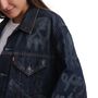 Prêt-à-porter - Veste en jean vintage peinte à la main LEVI'S Denim Rock Jacket - PLACE D' UJI