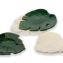 Platter and bowls - Fig Leaf - LOLIVA FOOD MOOD