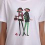 Prêt-à-porter - T-shirt UJIKO original pour femme - PLACE D' UJI